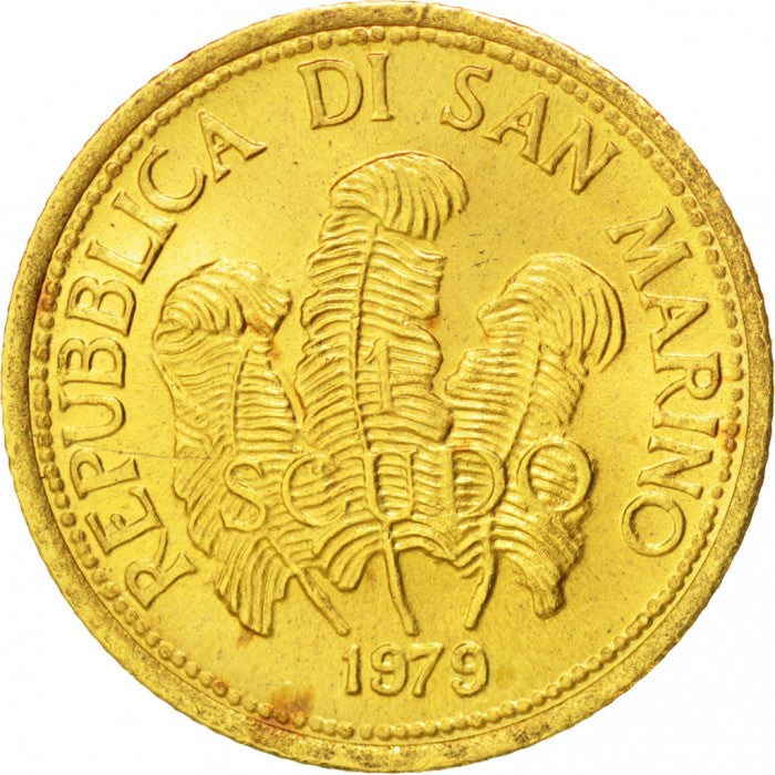 1 Scudo d'Oro "Pace" – Repubblica di San Marino | 1979