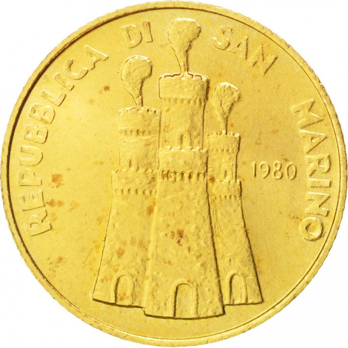 1 Scudo d'Oro "Giustizia" – Repubblica di San Marino | 1980