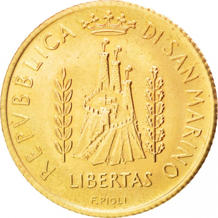 San Marino 1 scudo, 1985
