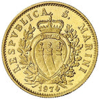 2 Scudi San Marino 1974