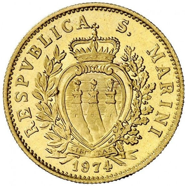 2 Scudi San Marino 1974