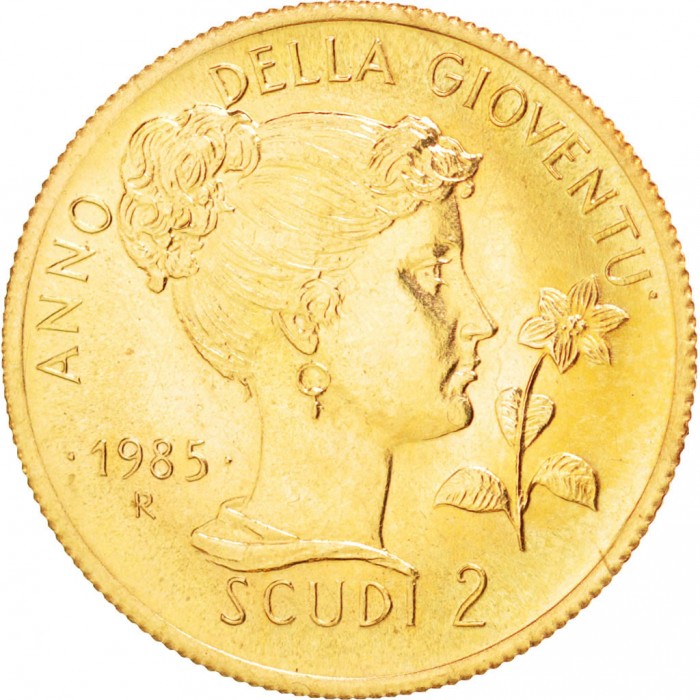 2 Scudi, 1985 San Marino