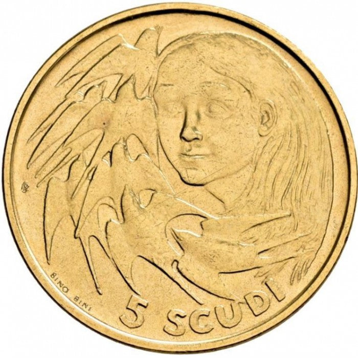 5 Scudi d'Oro "Giustizia" – Repubblica di San Marino | 1980