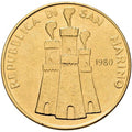 5 Scudi d'Oro "Giustizia" – Repubblica di San Marino | 1980