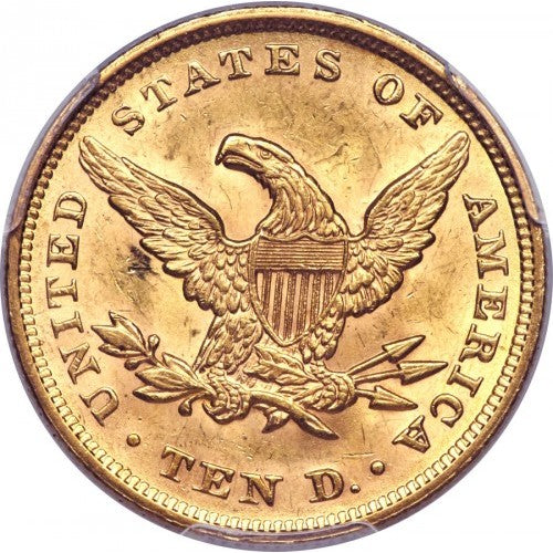 10 Dollari Liberty 1839 -1907