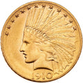 10 Dollari Americani Testa Indiana 1908 -1933